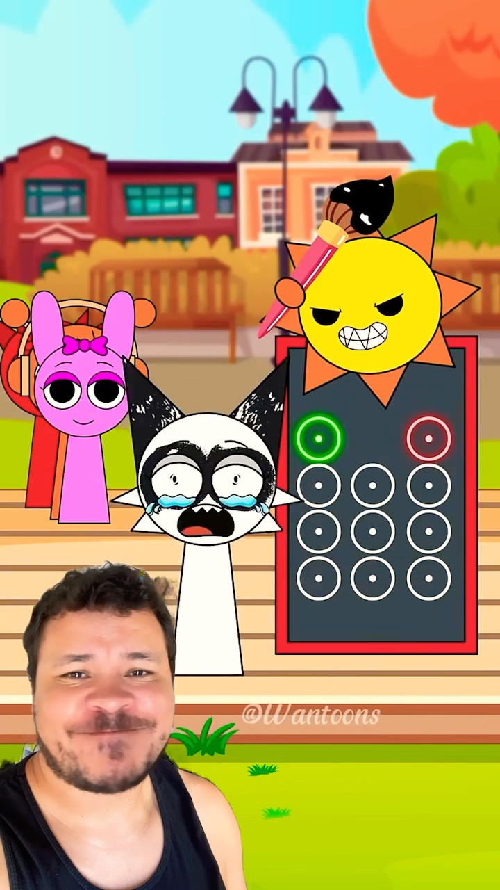 TESTE DE INTELIGÊNCIA COM OS SPRUNKI #mayumigames #sprunki #shortsvideo